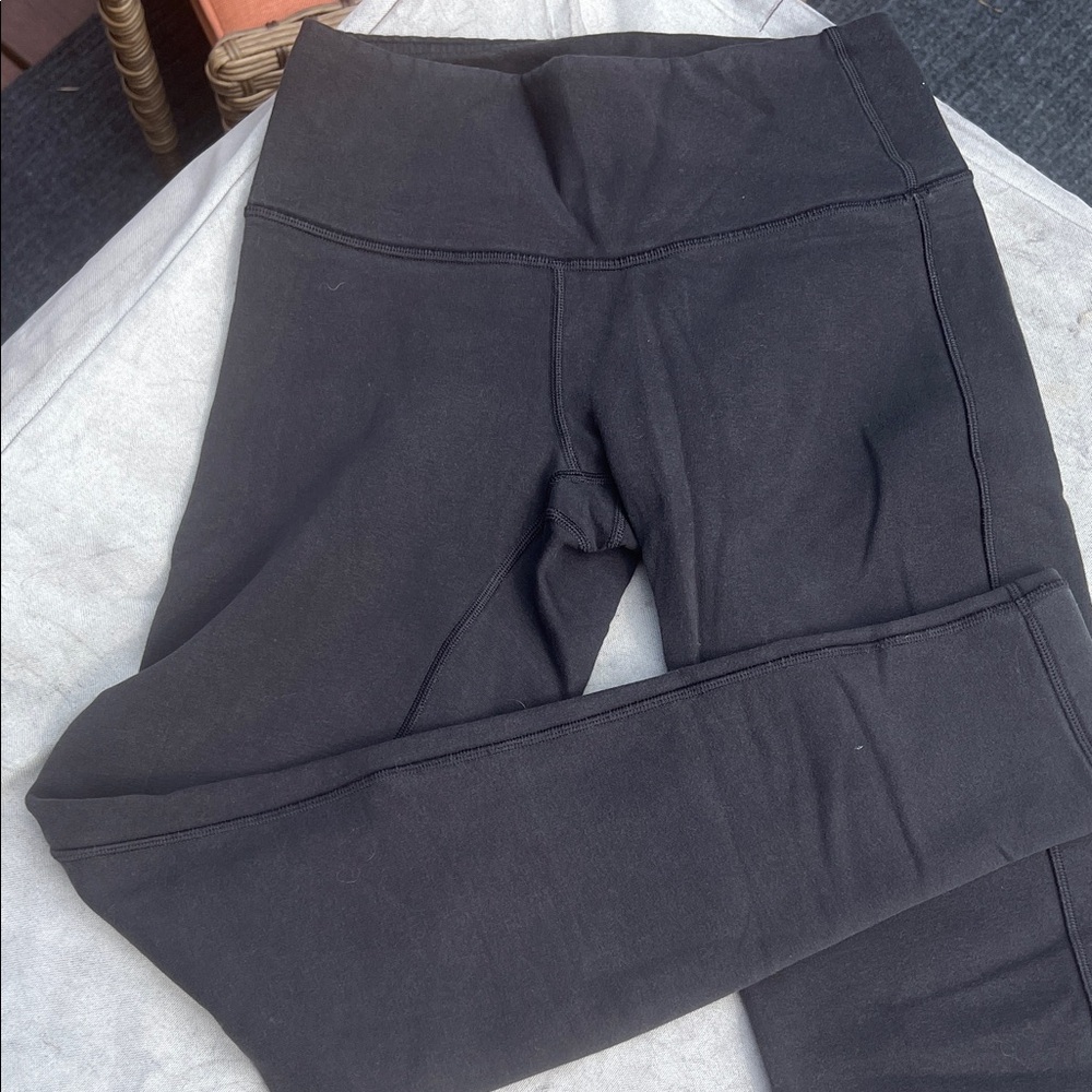 Black sweatpants leggings